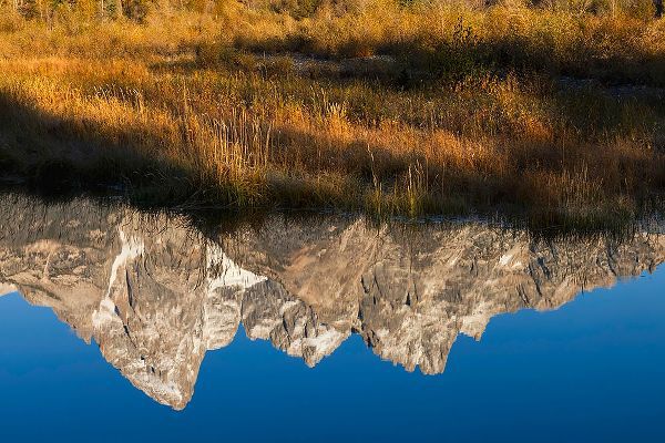 Jones, Adam 아티스트의 Teton Range reflected in Snake River from Schwabacher Landing-Grand Teton National Park-Wyoming작품입니다.